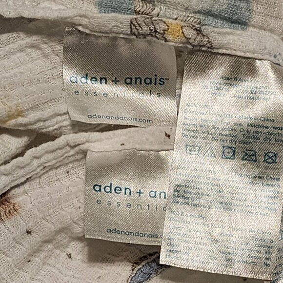 Muslin Swaddle Blankets Space Spaceship Aden Anais - Picture 4 of 6